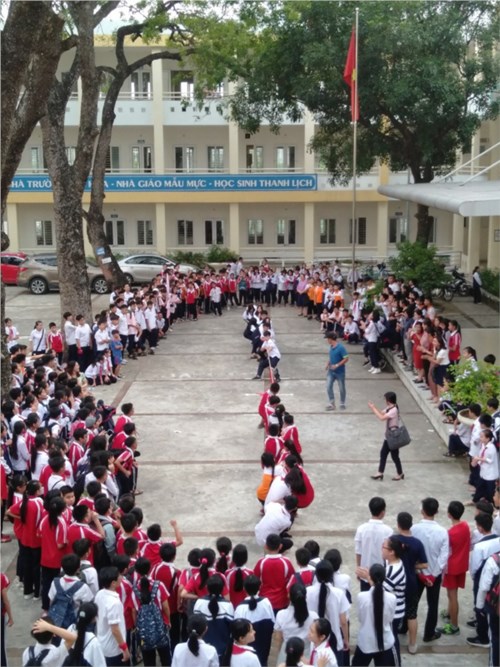 Trường THCS Phúc Lợi tưng bừng tổ chức Hội khỏe Phù Đổng năm học 2018 - 2019

